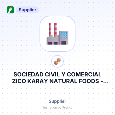 SOCIEDAD CIVIL Y COMERCIAL ZICO KARAY NATURAL FOODS – summary card, no photo uploaded yet