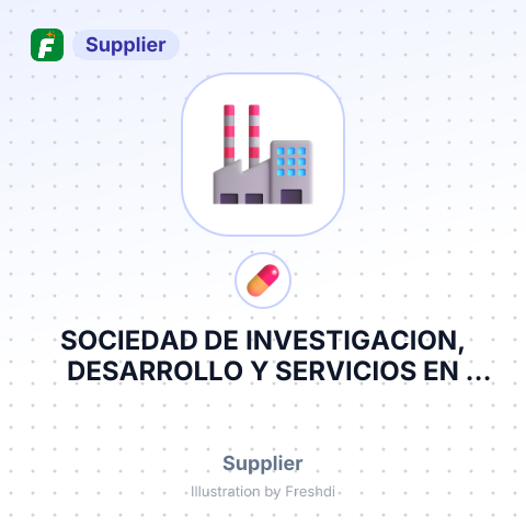 SOCIEDAD DE INVESTIGACION, DESARROLLO Y SERVICIOS EN BIOTECNOLOGIA APL – summary card, no photo uploaded yet
