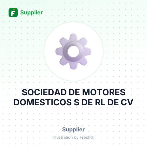 SOCIEDAD DE MOTORES DOMESTICOS S DE RL DE CV – summary card, no photo uploaded yet