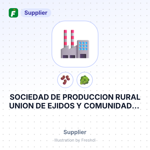 SOCIEDAD DE PRODUCCION RURAL UNION DE EJIDOS Y COMUNIDADES SAN FERNANDO S.P.R. DE R.I. – summary card, no photo uploaded yet
