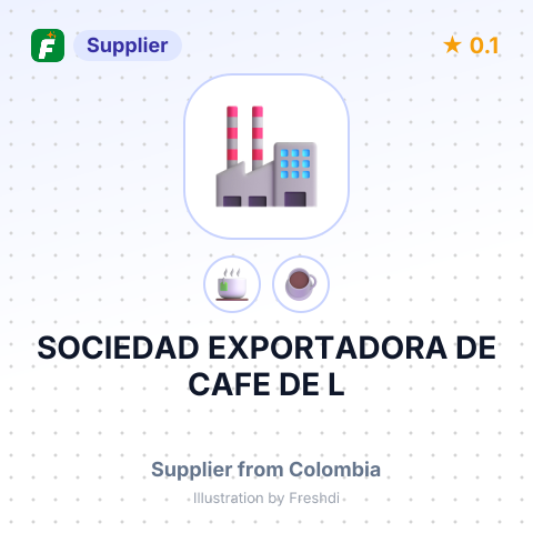 SOCIEDAD EXPORTADORA DE CAFE DE L – summary card, no photo uploaded yet