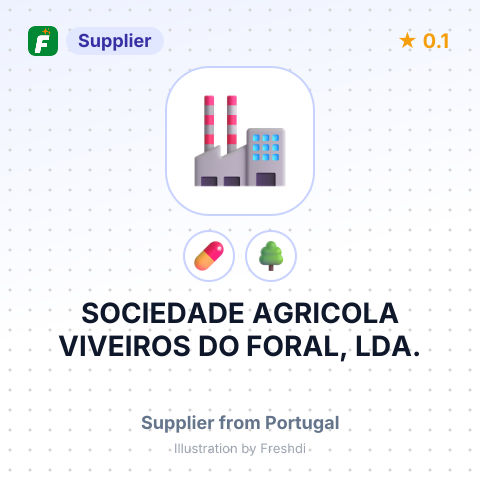 SOCIEDADE AGRICOLA VIVEIROS DO FORAL, LDA. – summary card, no photo uploaded yet