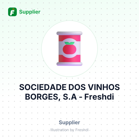 SOCIEDADE DOS VINHOS BORGES, S.A – summary card, no photo uploaded yet