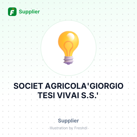 SOCIET AGRICOLA'GIORGIO TESI VIVAI S.S.' – summary card, no photo uploaded yet