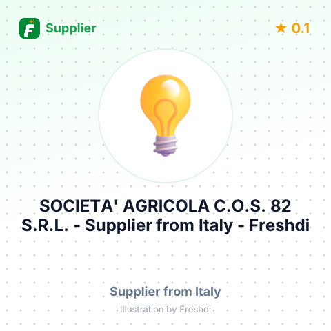 SOCIETA' AGRICOLA C.O.S. 82 S.R.L. – summary card, no photo uploaded yet