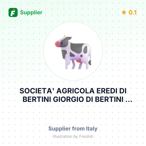 SOCIETA' AGRICOLA EREDI DI BERTINI GIORGIO DI BERTINI DAVIDE - LUCA E D – summary card, no photo uploaded yet
