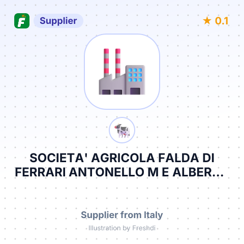 SOCIETA' AGRICOLA FALDA DI FERRARI ANTONELLO M E ALBERTO SOCIETA' SEMPLICE – summary card, no photo uploaded yet