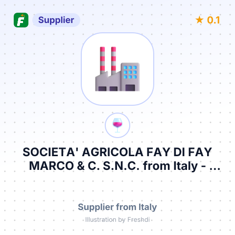 SOCIETA' AGRICOLA FAY DI FAY MARCO & C. S.N.C. – summary card, no photo uploaded yet