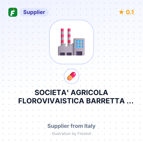 SOCIETA' AGRICOLA FLOROVIVAISTICA BARRETTA S.R.L. – summary card, no photo uploaded yet