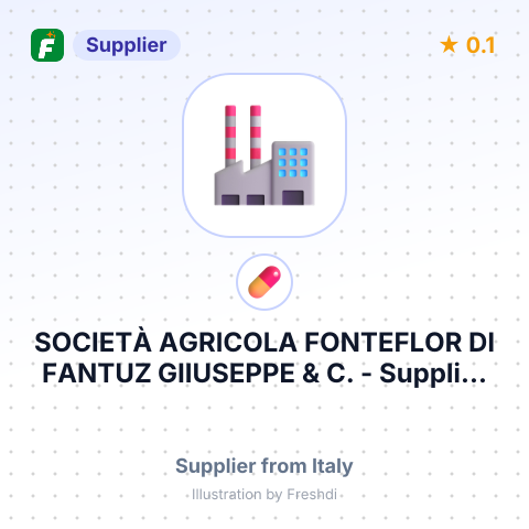 SOCIETÀ AGRICOLA FONTEFLOR DI FANTUZ GIIUSEPPE & C. – summary card, no photo uploaded yet