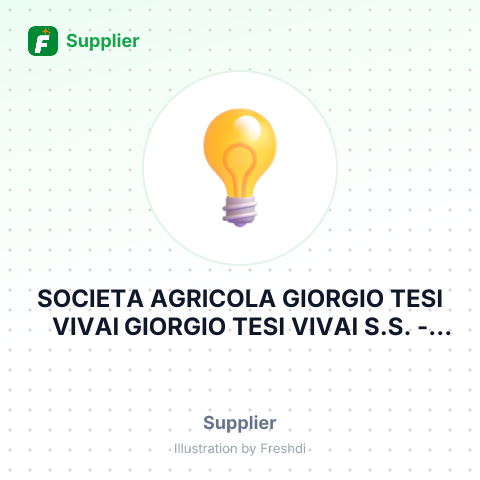 SOCIETA AGRICOLA GIORGIO TESI VIVAI GIORGIO TESI VIVAI S.S. – summary card, no photo uploaded yet