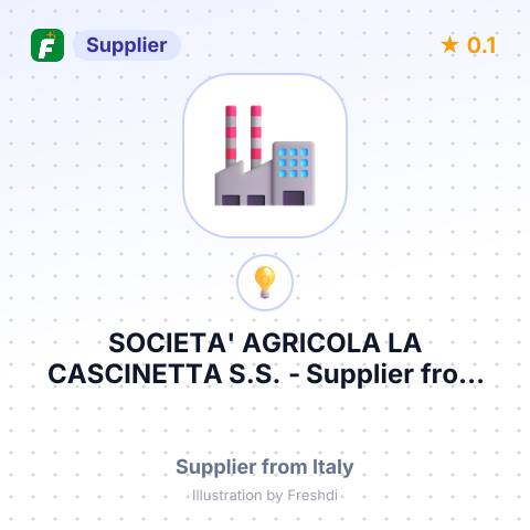 SOCIETA' AGRICOLA LA CASCINETTA S.S. – summary card, no photo uploaded yet