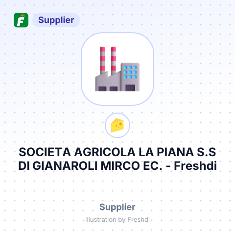 SOCIETA AGRICOLA LA PIANA S.S DI GIANAROLI MIRCO EC. – summary card, no photo uploaded yet