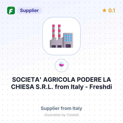 SOCIETA' AGRICOLA PODERE LA CHIESA S.R.L. – summary card, no photo uploaded yet