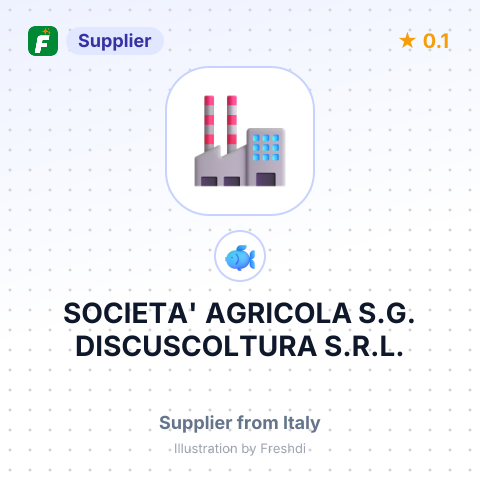 SOCIETA' AGRICOLA S.G. DISCUSCOLTURA S.R.L. – summary card, no photo uploaded yet
