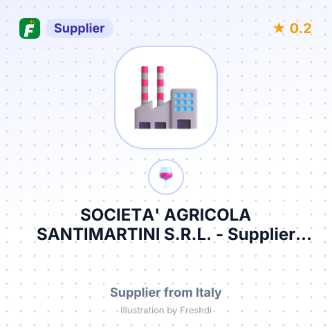 SOCIETA' AGRICOLA SANTIMARTINI S.R.L. – summary card, no photo uploaded yet