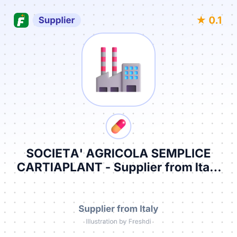 SOCIETA' AGRICOLA SEMPLICE CARTIAPLANT – summary card, no photo uploaded yet