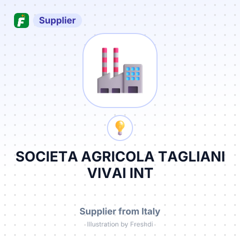 SOCIETA AGRICOLA TAGLIANI VIVAI INT – summary card, no photo uploaded yet