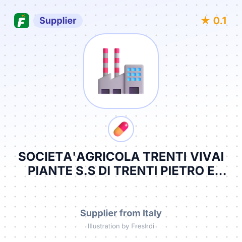 SOCIETA'AGRICOLA TRENTI VIVAI PIANTE S.S DI TRENTI PIETRO E ENZO – summary card, no photo uploaded yet