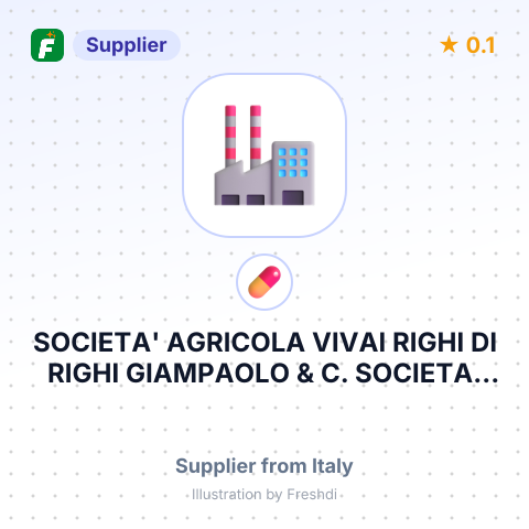 SOCIETA' AGRICOLA VIVAI RIGHI DI RIGHI GIAMPAOLO & C. SOCIETA' SEMPL – summary card, no photo uploaded yet