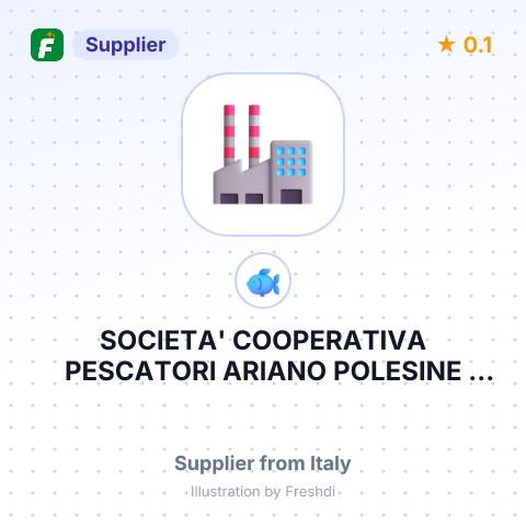 SOCIETA' COOPERATIVA PESCATORI ARIANO POLESINE SOC. COOP. A R. L. – summary card, no photo uploaded yet