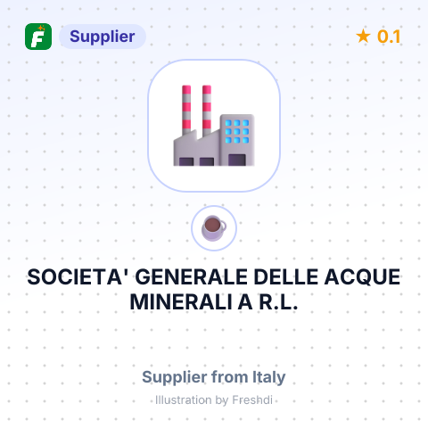 SOCIETA' GENERALE DELLE ACQUE MINERALI A R.L. – summary card, no photo uploaded yet