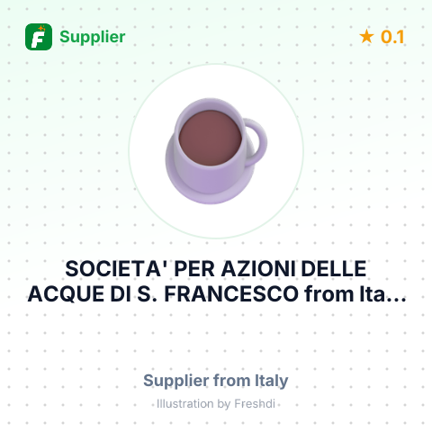 SOCIETA' PER AZIONI DELLE ACQUE DI S. FRANCESCO – summary card, no photo uploaded yet