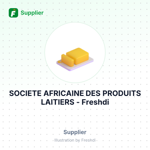SOCIETE AFRICAINE DES PRODUITS LAITIERS – summary card, no photo uploaded yet