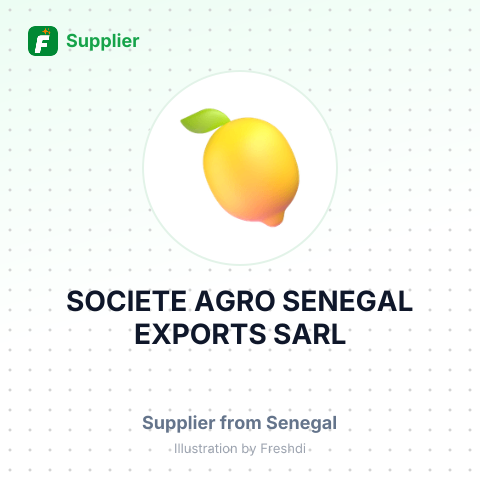 SOCIETE AGRO SENEGAL EXPORTS SARL – summary card, no photo uploaded yet