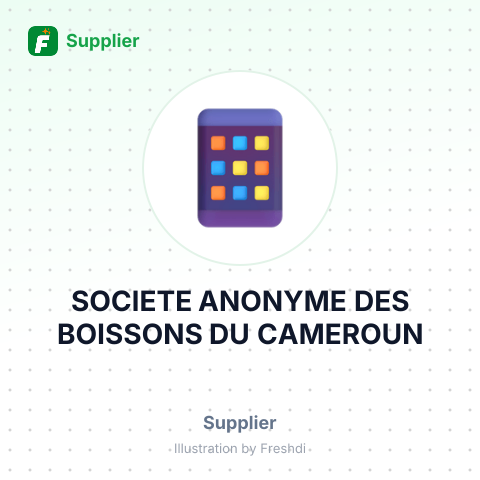 SOCIETE ANONYME DES BOISSONS DU CAMEROUN – summary card, no photo uploaded yet