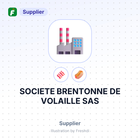 SOCIETE BRENTONNE DE VOLAILLE SAS – summary card, no photo uploaded yet