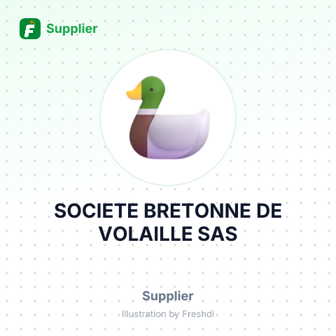 SOCIETE BRETONNE DE VOLAILLE SAS – summary card, no photo uploaded yet
