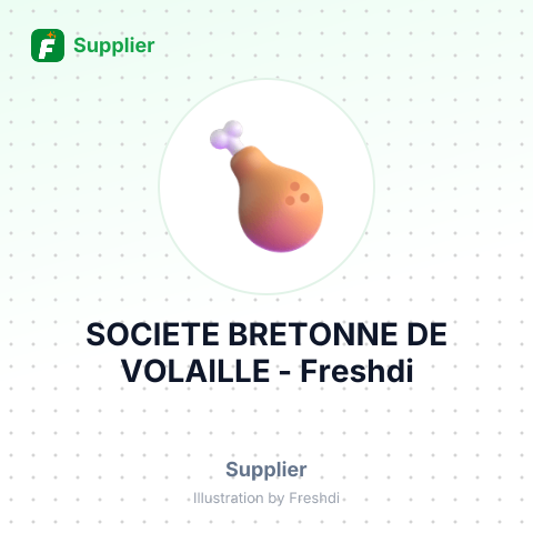 SOCIETE BRETONNE DE VOLAILLE – summary card, no photo uploaded yet