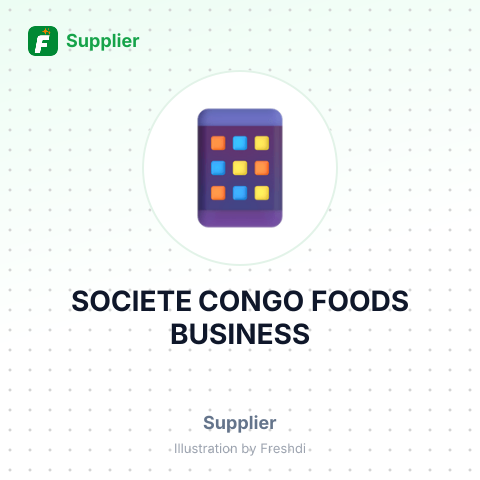 SOCIETE CONGO FOODS BUSINESS – summary card, no photo uploaded yet