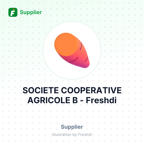 SOCIETE COOPERATIVE AGRICOLE B – summary card, no photo uploaded yet