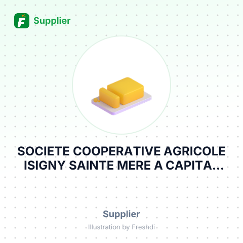 SOCIETE COOPERATIVE AGRICOLE ISIGNY SAINTE MERE A CAPITAL VARIABLE – summary card, no photo uploaded yet