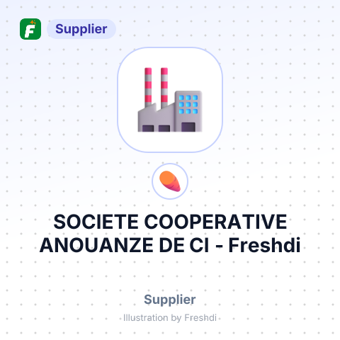 SOCIETE COOPERATIVE ANOUANZE DE CI – summary card, no photo uploaded yet