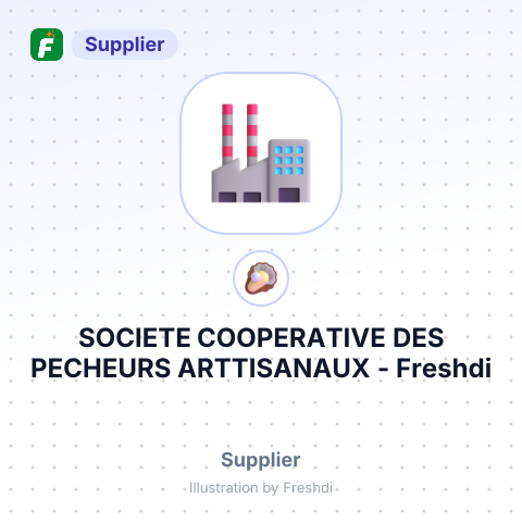 SOCIETE COOPERATIVE DES PECHEURS ARTTISANAUX – summary card, no photo uploaded yet