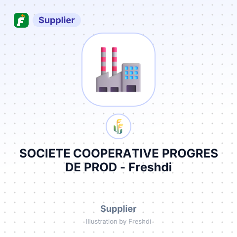 SOCIETE COOPERATIVE PROGRES DE PROD – summary card, no photo uploaded yet