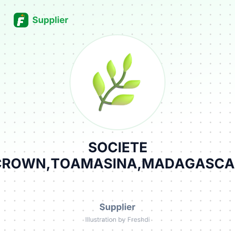 SOCIETE CROWN,TOAMASINA,MADAGASCAR – summary card, no photo uploaded yet