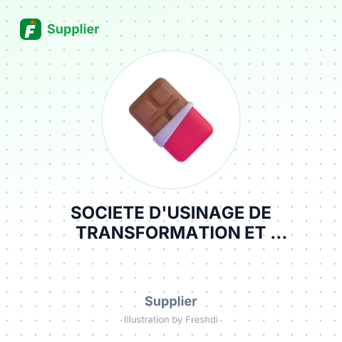 SOCIETE D'USINAGE DE TRANSFORMATION ЕТ D'EXPORTATION CAFE CACAO – summary card, no photo uploaded yet