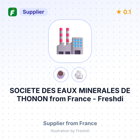 SOCIETE DES EAUX MINERALES DE THONON – summary card, no photo uploaded yet