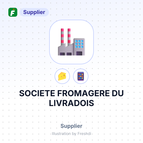 SOCIETE FROMAGERE DU LIVRADOIS – summary card, no photo uploaded yet