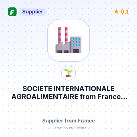 SOCIETE INTERNATIONALE AGROALIMENTAIRE – summary card, no photo uploaded yet