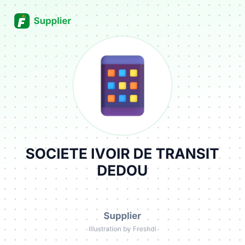 SOCIETE IVOIR DE TRANSIT DEDOU – summary card, no photo uploaded yet