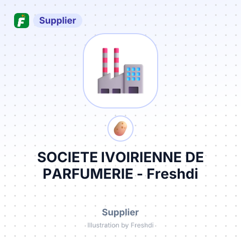 SOCIETE IVOIRIENNE DE PARFUMERIE – summary card, no photo uploaded yet