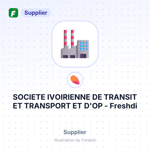 SOCIETE IVOIRIENNE DE TRANSIT ET TRANSPORT ET D'OP – summary card, no photo uploaded yet