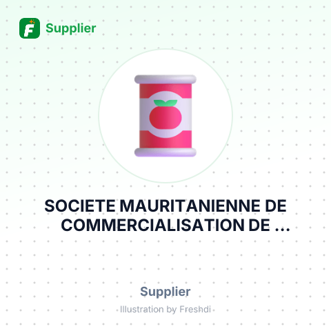 SOCIETE MAURITANIENNE DE COMMERCIALISATION DE POISSION – summary card, no photo uploaded yet
