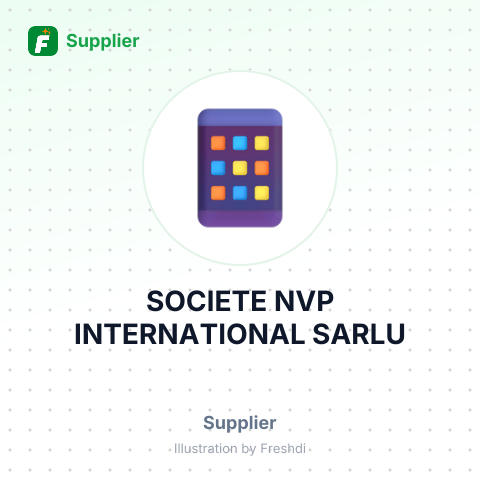SOCIETE NVP INTERNATIONAL SARLU – summary card, no photo uploaded yet