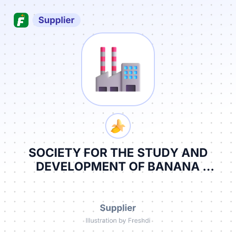 SOCIETY FOR THE STUDY AND DEVELOPMENT OF BANANA CULTURE – summary card, no photo uploaded yet